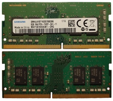 8GB 1*8GB Samsung 2400MHz 1,2V M471A1K43CB1-CRC