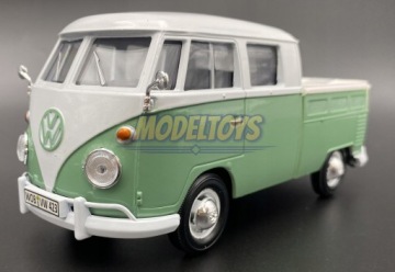 Пикап VW Type 2 T1 с двойной кабиной 1:24 Motormax 79343
