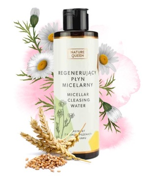 NATURE QUEEN Regenerujący płyn micelarny 200ml