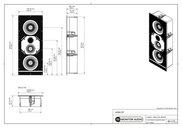 Настенный динамик Monitor Audio Creator W2M-CP