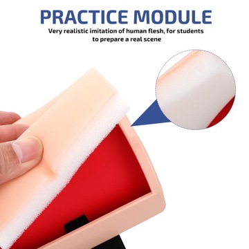 Модуль кожи Манекен Подушечка для инъекций человека