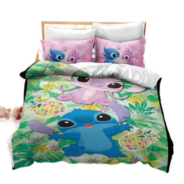 KOMPLET POŚCIELI 3D 160x200 STICH Wzór 3CZ.