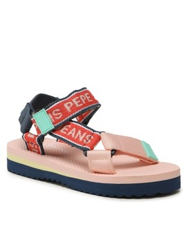 PEPE JEANS Sandały Pool Sally G PGS70057 Pink 325