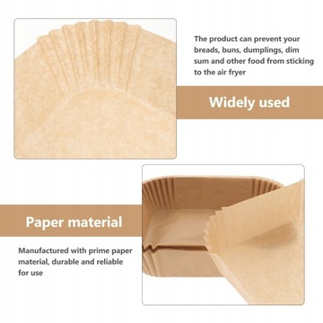 100 шт. Сменная бумажная фритюрница Cov