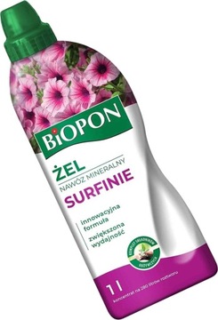BIOPON ŻEL NAWÓZ MINERALNY DO SURFINII 1 L
