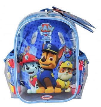 НАБОР PAW PATROL ШЛЕМ С 4 ЗАЩИТАМИ ВЕЛОСИПЕДНЫЙ РЮКЗАК