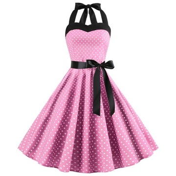 ELEGANCKA SUKIENKA VINTAGE MIDI DAMSKA SUKNIA STYLOWA KLASYCZNA