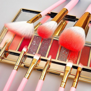 КИСТИ ДЛЯ МАКИЯЖА НАБОР ПРОФЕССИОНАЛЬНЫХ КИСТЕЙ ДЛЯ МАКИЯЖА 12 шт.