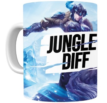 Kubek LEAGUE OF LEGENDS - JUNGLE DIFF - SEJUANI