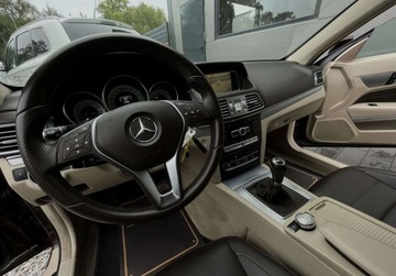 Mercedes Klasa E W212 Coupe Facelifting 200 184KM 2013 Mercedes-Benz Klasa E E200 NAVI manual 184KM zarejestrowany SKORA, zdjęcie 26