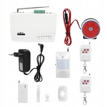 system antywłamaniowy alarm włamaniowy GSM