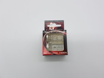 КВАРТАЛЬНЫЕ ЛИНЗЫ БЕЛЫЕ 3 МЕСЯЦА ХЭЛЛОУИН