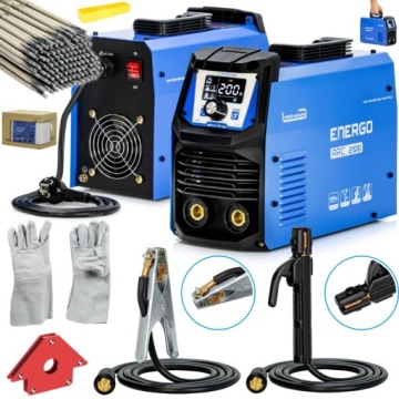 SPAWARKA INWERTOROWA MMA TIGLift ENERGOarc 200A + AKCESORIA SPAWALNICZE