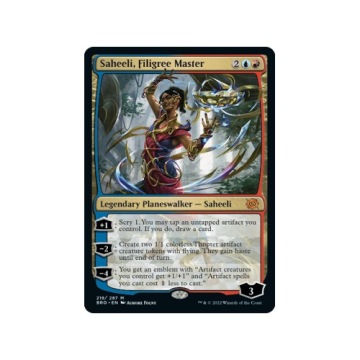 MTG Saheeli, Filigree Master FOIL (MR)