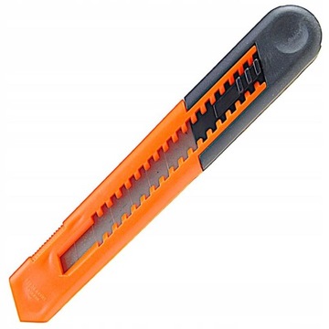 Nóż z łamanym ostrzem 18mm orange jak STANLEY 10-151 R23-1349