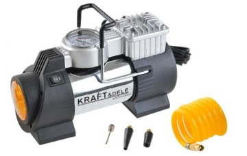 KOMPRESOR SAMOCHODOWY ZAPALNICZKA 12V 190W SPRĘŻARKA 150PSI ETUI KOŃCÓWKI