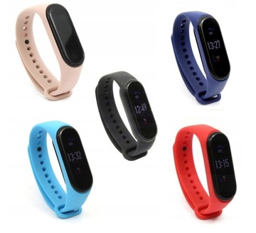 5 ремешков для XIAOMI MI BAND 3/4, МНОГО ЦВЕТОВ