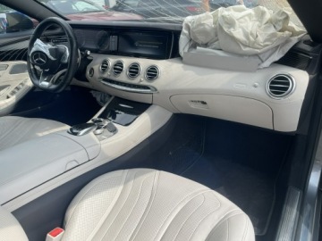Mercedes Klasa S W222 Coupe AMG S 63 AMG 585KM 2016 Mercedes S 63 AMG PL Kamery360 Burmaster Panorama, zdjęcie 9