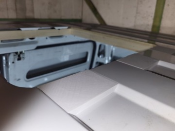 Адаптер для крепления к окну 40х40, кемпер Ducato 28x28