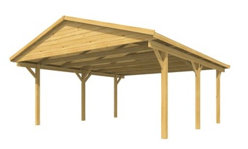WIATA GARAŻOWA 530X604CM CARPORT