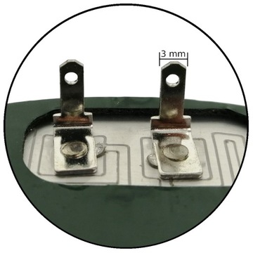 НАГРЕВАТЕЛЬНЫЙ КОВРИК ДЛЯ ЗЕРКАЛА С ОБОГРЕВОМ 103x149 мм P