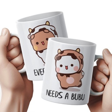 Zestaw kubków ceramicznych 330 ml Bubu i Dudu Dla Pary Prezent