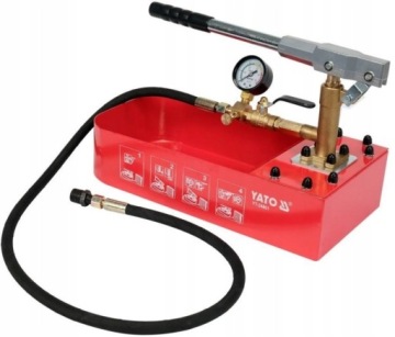 РУЧНОЙ НАСОС YATO ДЛЯ ИСПЫТАНИЙ ДАВЛЕНИЕМ 50 БАР 7 Л