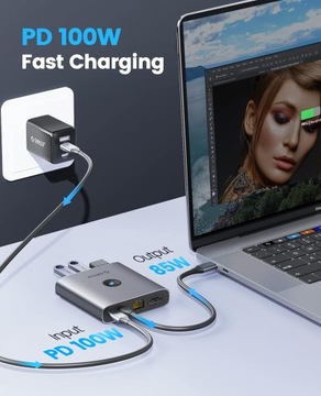ДОК-СТАНЦИЯ ORICO TYPE-C 6 В 1 FAX3-6PR