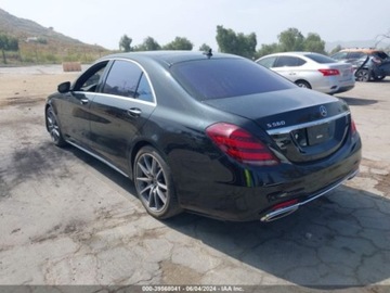 Mercedes 2020 Mercedes-Benz Klasa S 2020r, S 560, 4.0L, 4.0 Benzyna 463KM, zdjęcie 3