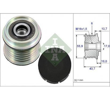 INA KOLO PASOWE ALTERNATORA RENAULT CLIO II KANGOO