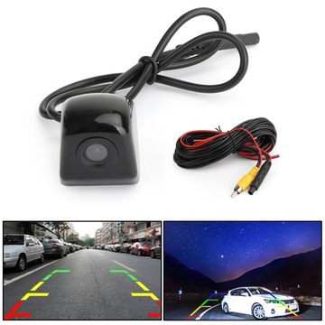 Uniwersalna automatyczna kamera cofania 170° Parking CDD CMOS Night Black