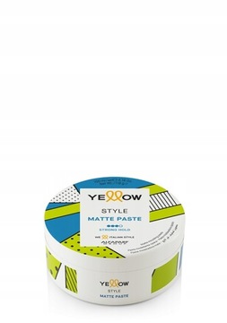 Fryzjerska pasta do włosów matująca Alfaparf Yellow Style 100ml filtry UV