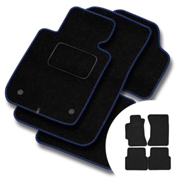 Velurové koberce Streak pro Subaru Forester I Sf 1997-2002