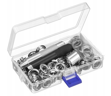 Набор люверсов 100 шт + дырорез