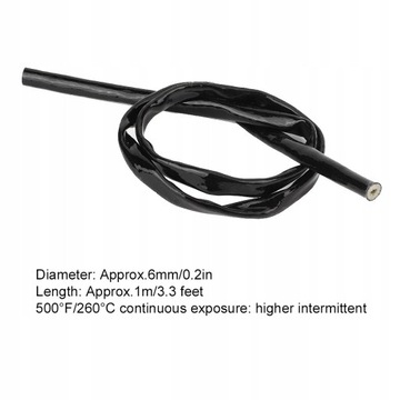 0,2 cala 3,3 stopy Długi rękaw ognioodporny