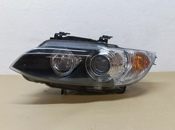 BMW E92 E93 M3 E90 Lampa Reflektor Xenon Skrętny Lewy Kompletne Dynamic EU