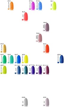 Zestaw hybrydowy 4x lakier Claresa LAMPA Baza Top