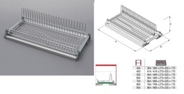 КАПЕЛЬНИЦА ОДНОУРОВНЕВАЯ CHROME 70 CRUISE