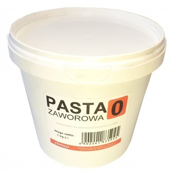 PASTA ZAWOROWA 0 POLEROWANIE METALI ZAWORÓW 1KG