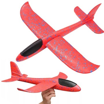 SAMOLOT STYROPIANOWY SZYBOWIEC RZUTKA DUŻY Z STYROPIANU 47cm