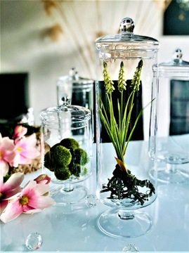 Стеклянная шоколадница, шоколадница h30 d12