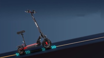 Электромобиль для взрослых складной Kukirin M4 12,5 Ач 700 Вт 48 В