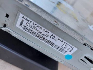 РАДИО CD MP3 SKODA FABIA ROOMSTER BLUES