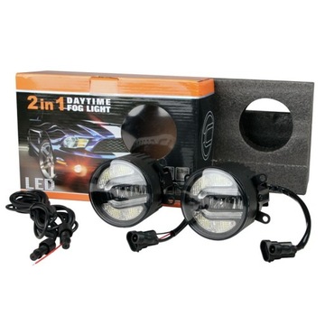 Lampy dzienne jazda dzienna Led fog light 2w1