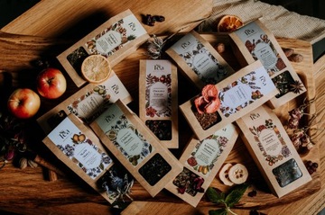 Чай Ройбуш КЛУБНИКА ЛАВАНДА МЯТА Лаванда Powiew Tea Selection 50г
