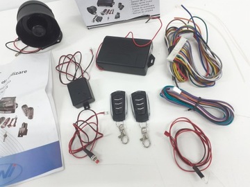 АВТОСИГНАЛИЗАЦИЯ ПНИ ОВ-288 + ДАТЧИК УДАРА СИРЕНА 2 ПУЛЬТА