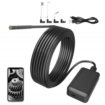 KAMERA INSPEKCYJNA ENDOSKOP ENDOSKOP KAMERA WIFI HD 10m