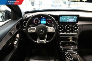 Mercedes Klasa C W205 Kombi AMG Facelift 4.0 63 476KM 2019 Mercedes-Benz Klasa C Reflektory LED DynamicOswietlenie AmbienteOgrzewana, zdjęcie 9