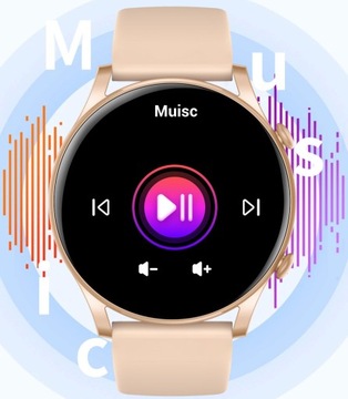SMARTWATCH DAMSKI DGX82Pro AMOLED POLSKIE MENU CZARNY ZEGAREK