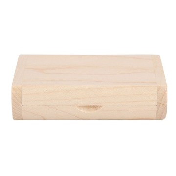 овал, корпус из клена, флэш-накопитель USB 3.0 с коробкой.